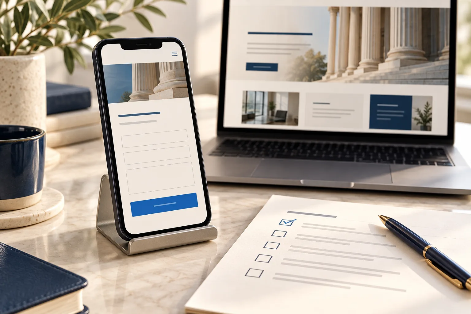 Small Law Firm Website Design Checklist | Sajlog